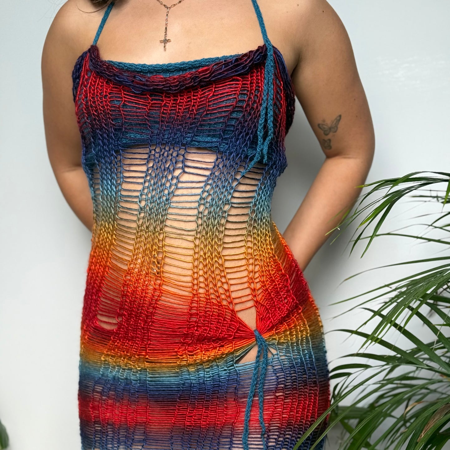 Rainbow Maxi Dress