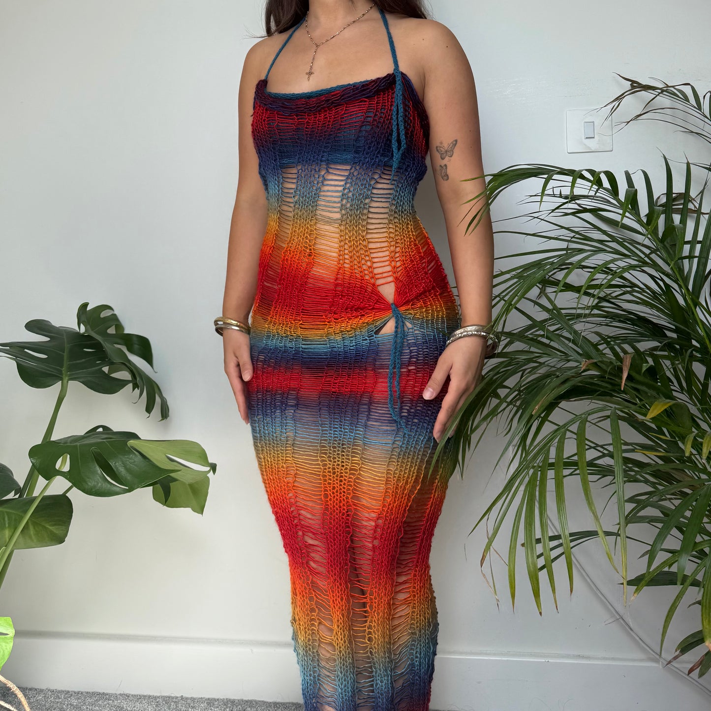 Rainbow Maxi Dress