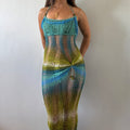 Premade Beaded Eden Maxi Dress