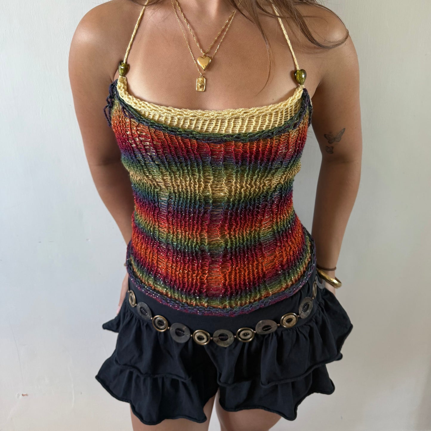 ‘Rainbow’ Sparkle Top