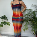 Rainbow Maxi Dress