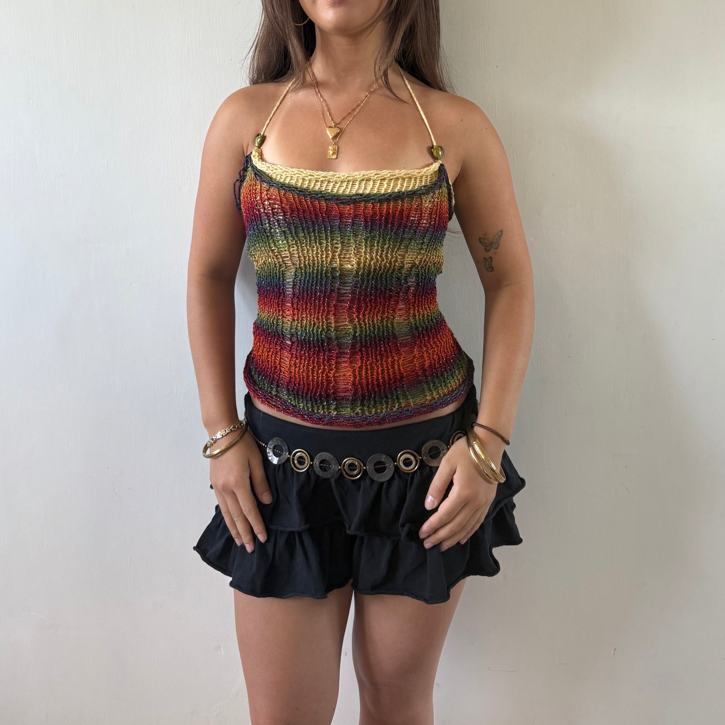 ‘Rainbow’ Sparkle Top